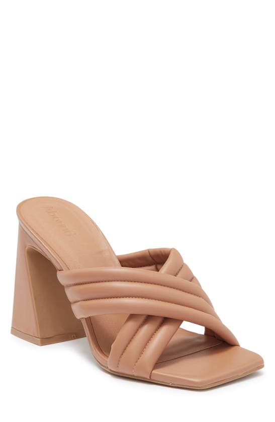 Abound Pearl Cross Band Sandal In Tan Camel