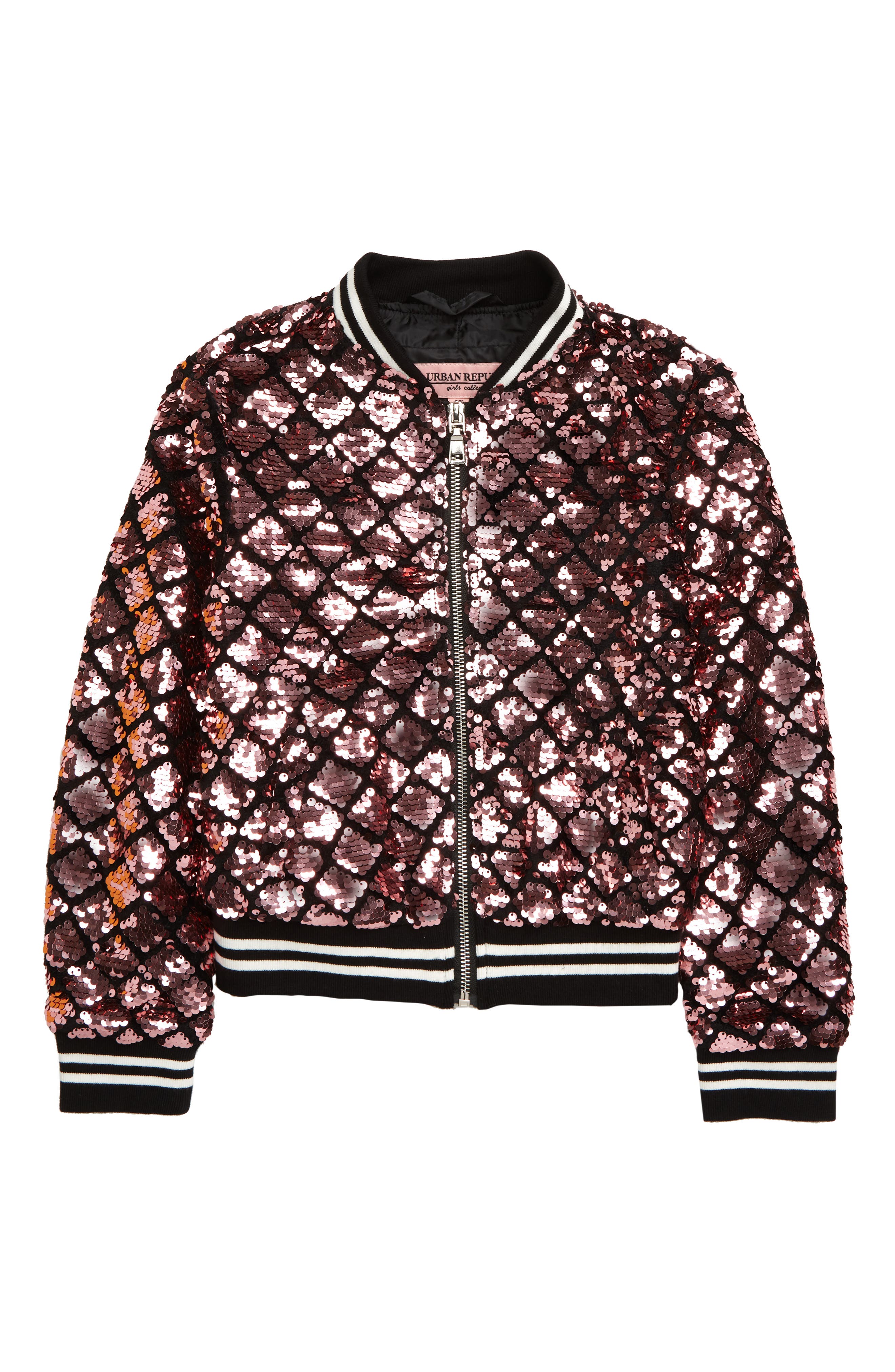 gucci sequin embellished bomber jacket