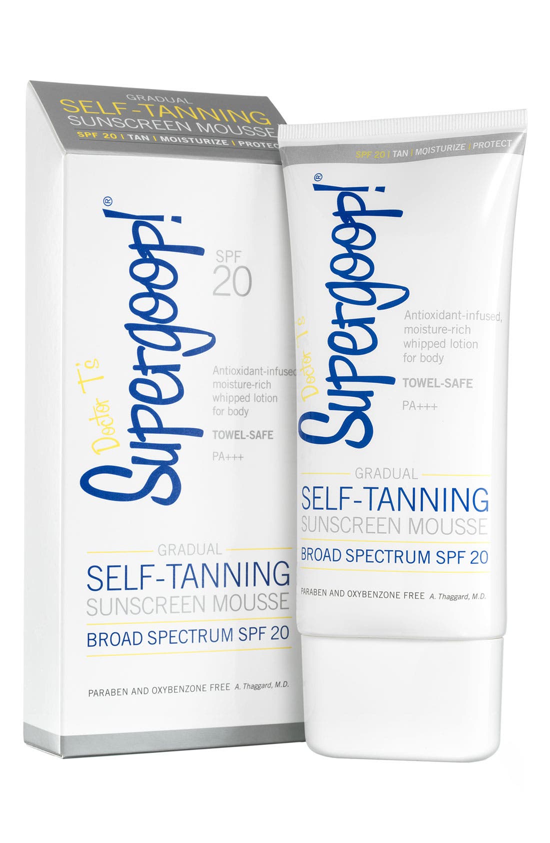 Supergoop!® 'Gradual SelfTanning' Sunscreen Mousse SPF 20 Nordstrom