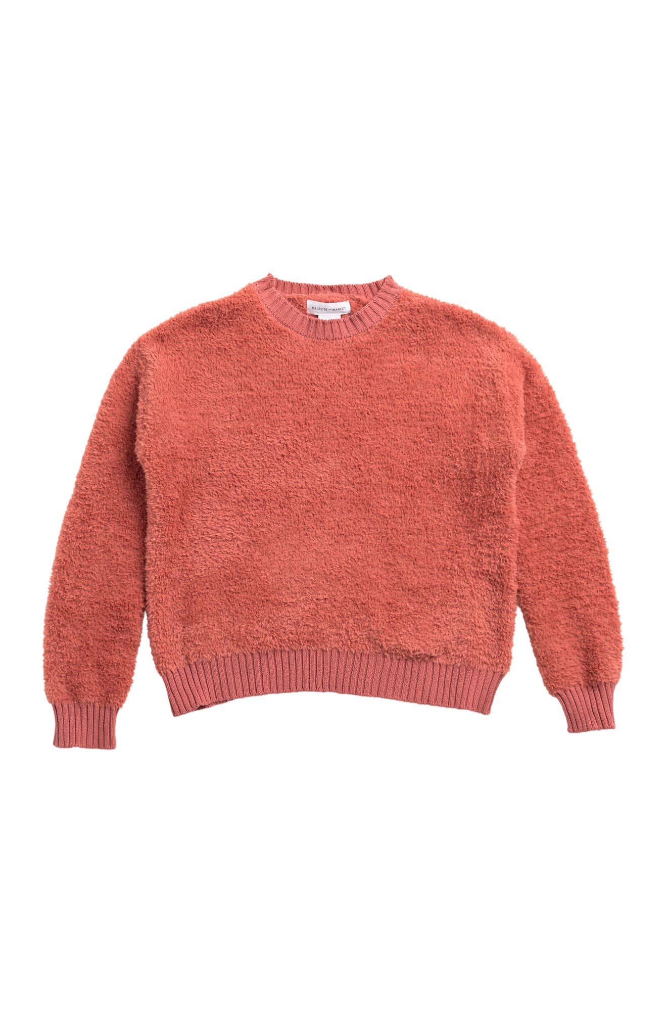 fuzzy pullover sweater