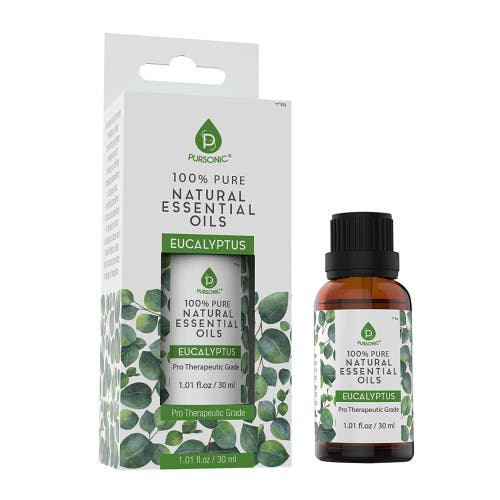 Shop Pursonic 100% Pure & Natural Eucalyptus Essential Oils In Green