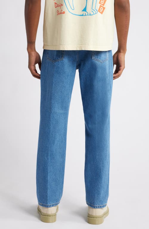 Obey Bender Relaxed Jeans In Light Indigo