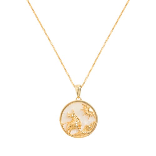 Freya Rose Zodiac Necklace In Taurus