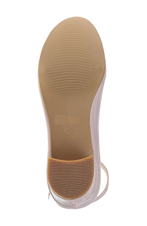 Badgley Mischka Collection Kids' Ankle Strap Pump In Pink