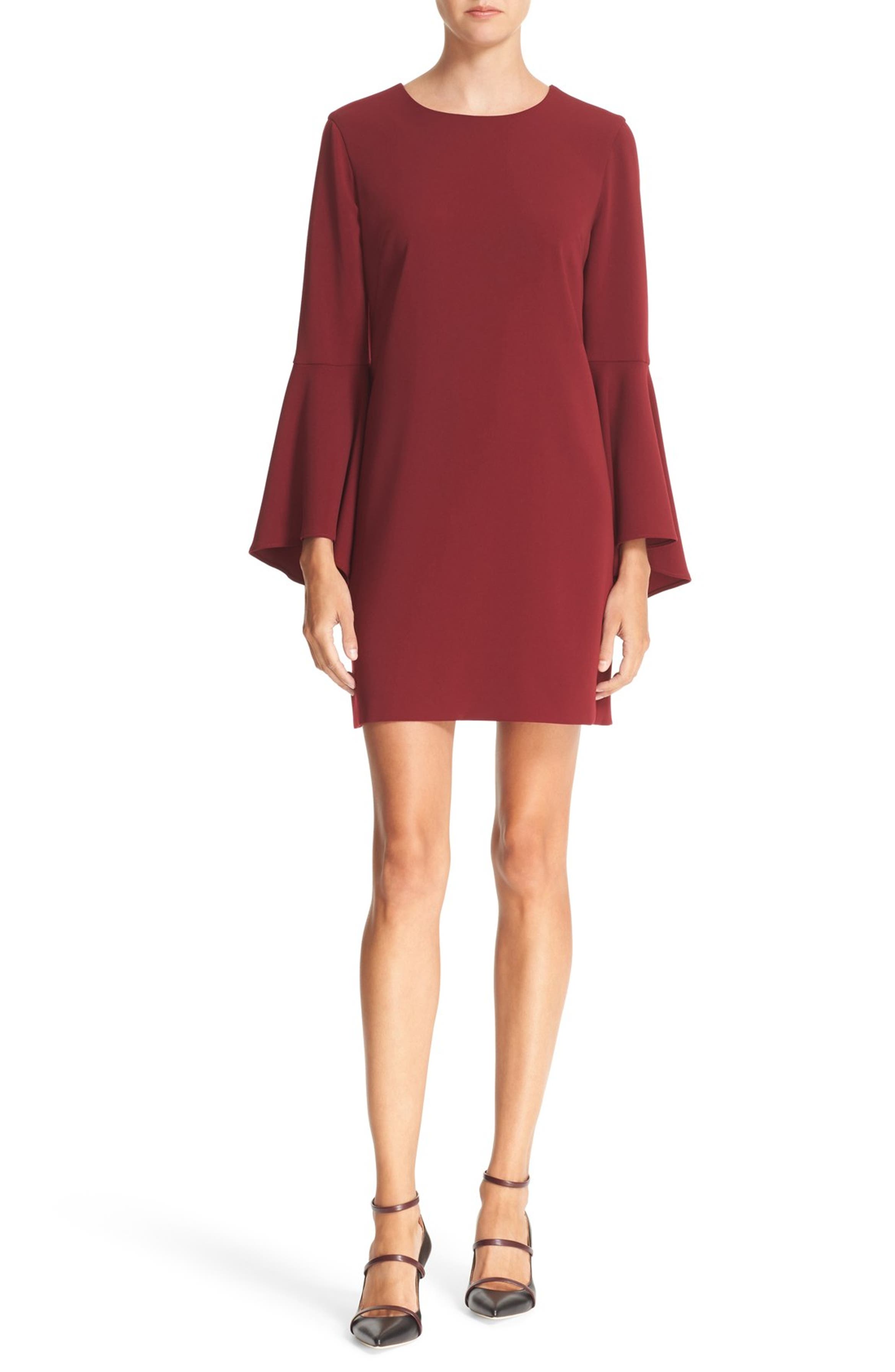 Milly Bell Sleeve Cady Dress | Nordstrom