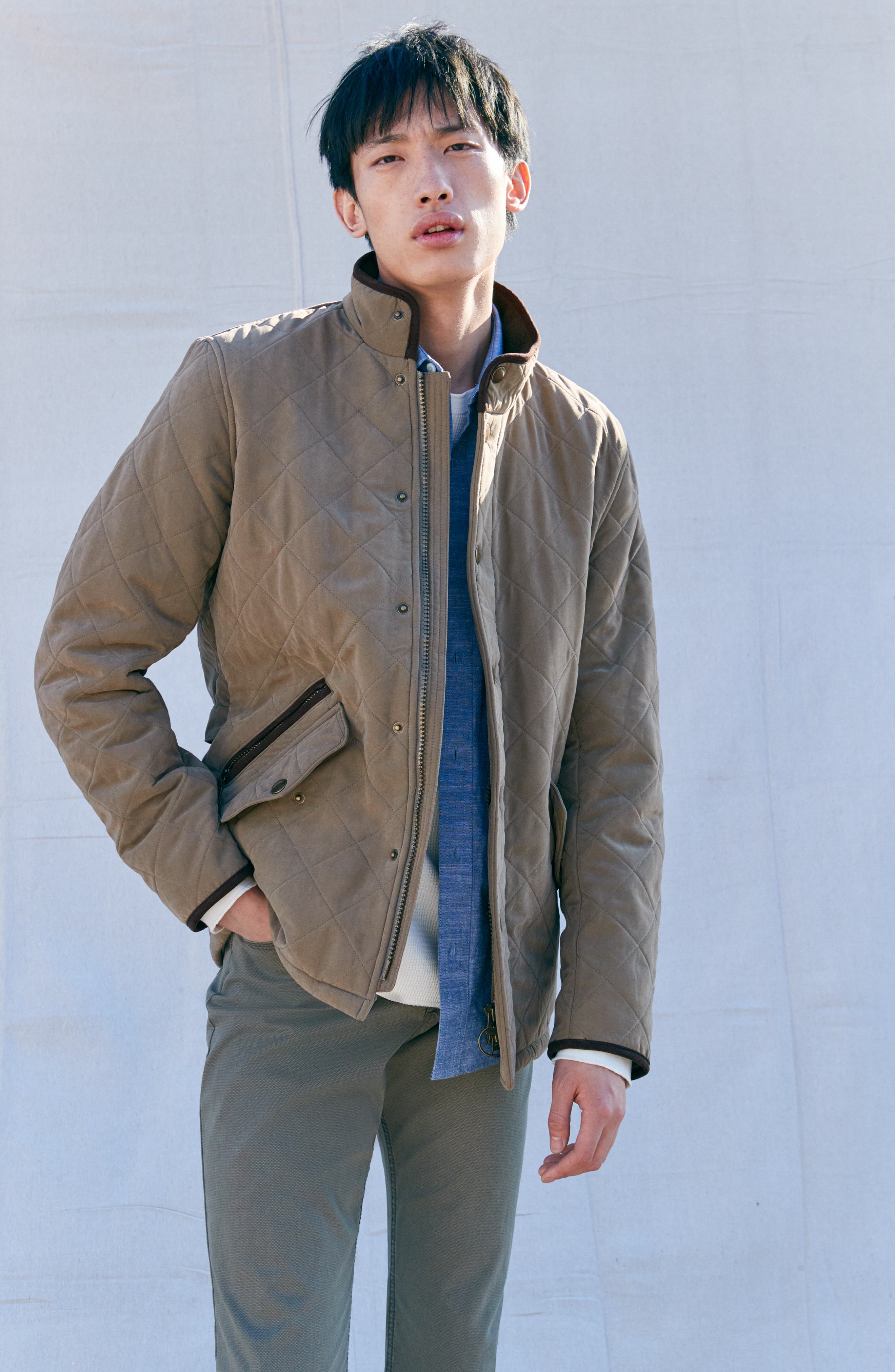 bowden quilted jacket