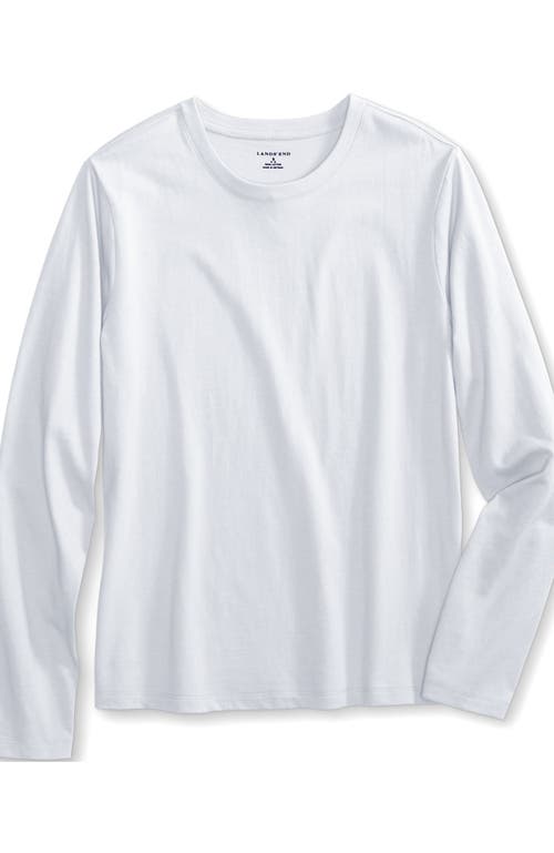 LANDS' END LANDS' END SCHOOL UNIFORM GIRLS LONG SLEEVE ESSENTIAL T-SHIRT
