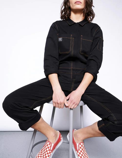 Wildfang The Essential Long Sleeve Coverall In Black