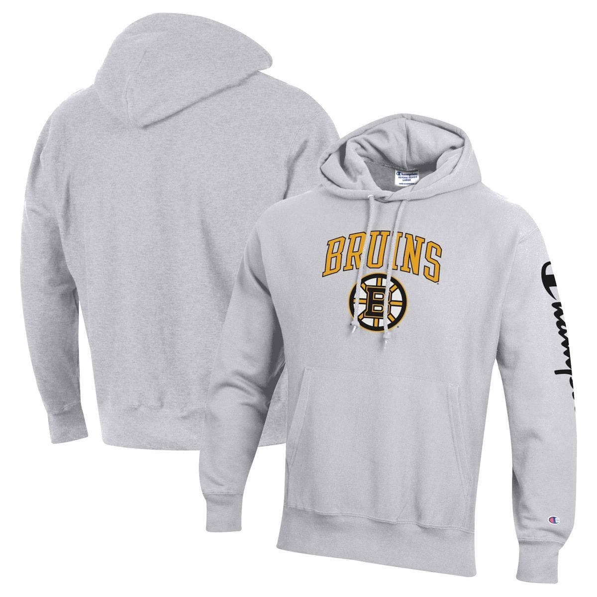 boston bruins gray hoodie