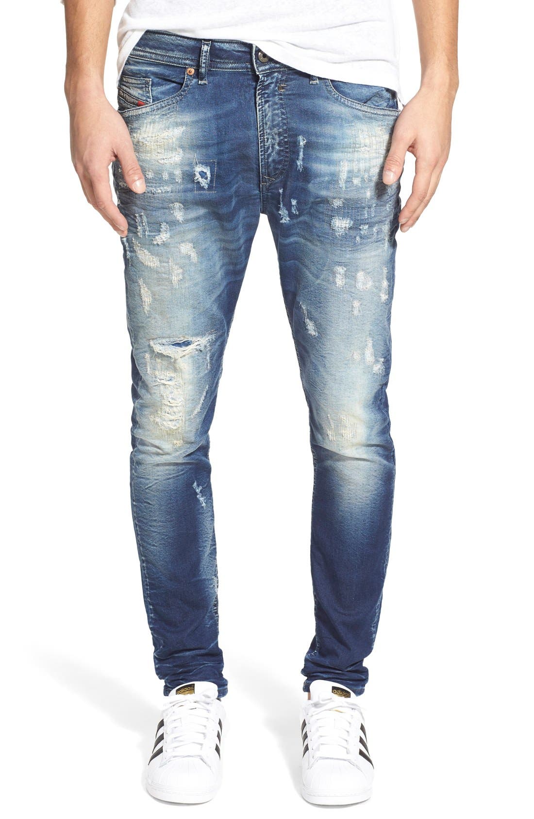 DIESEL® 'Spender' Slim Fit Denim Jogger Pants (670U) Nordstrom