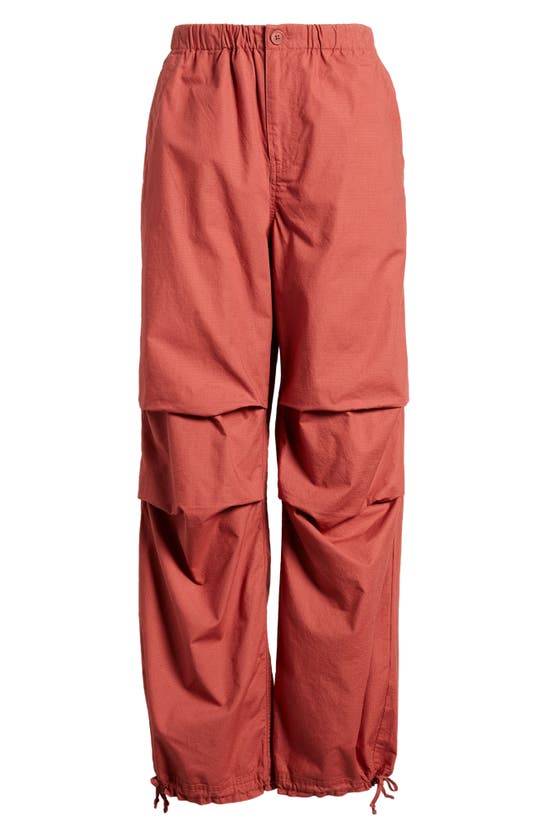 Shop Bp. Ripstop Parachute Pants In Red Cowhide