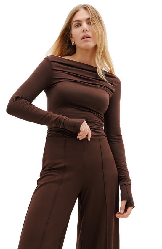 MARCELLA MARCELLA GINA PONTE KNIT PULL-ON PANTS