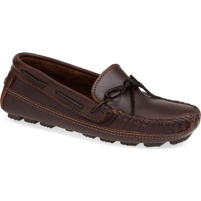 Minnetonka Leather Driving Shoe