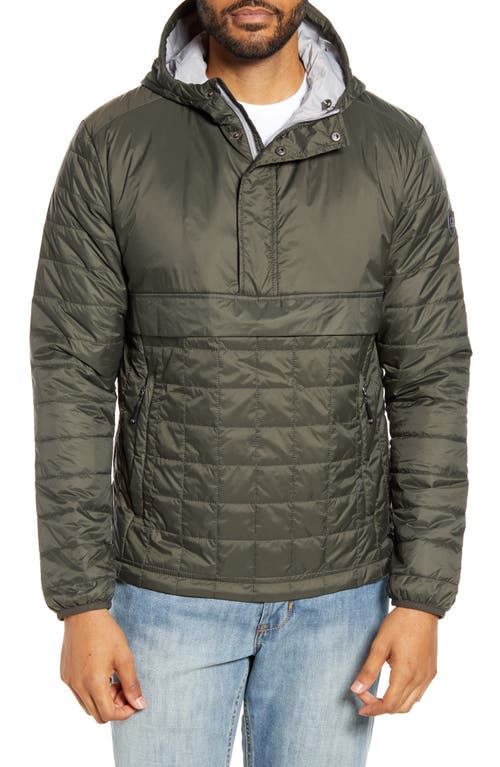 Cutter & Buck Rainier PrimaLoft Insulated Half Zip Pullover at Nordstrom,