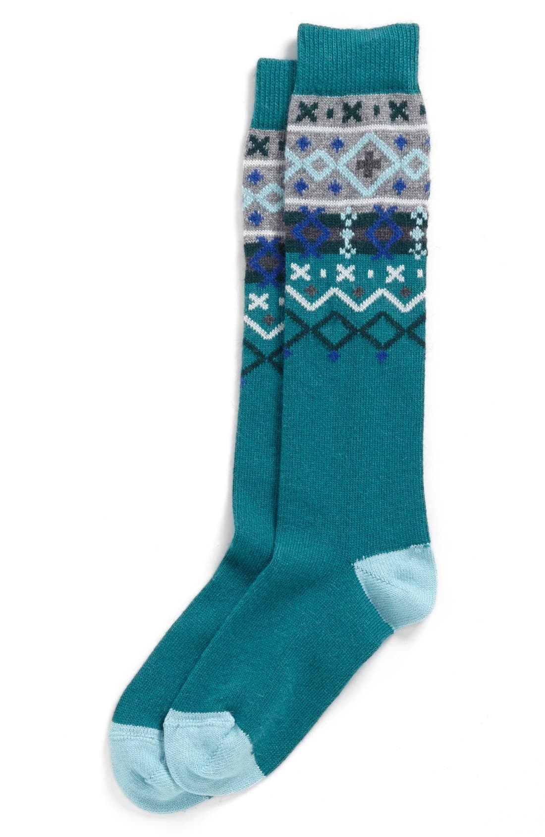 Nordstrom Geometric Knee High Socks Nordstrom