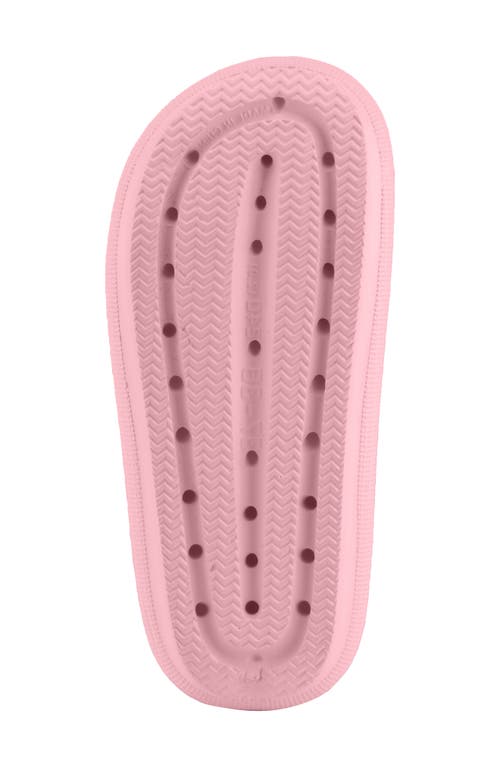 Flexus By Spring Step Bubbles Waterproof Slide Sandal In Light Pink