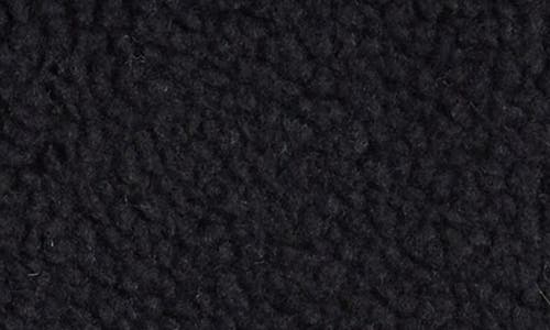 Canada Goose Kids Black Simcoe Zip Up Fleece Sweater In Black - Noir