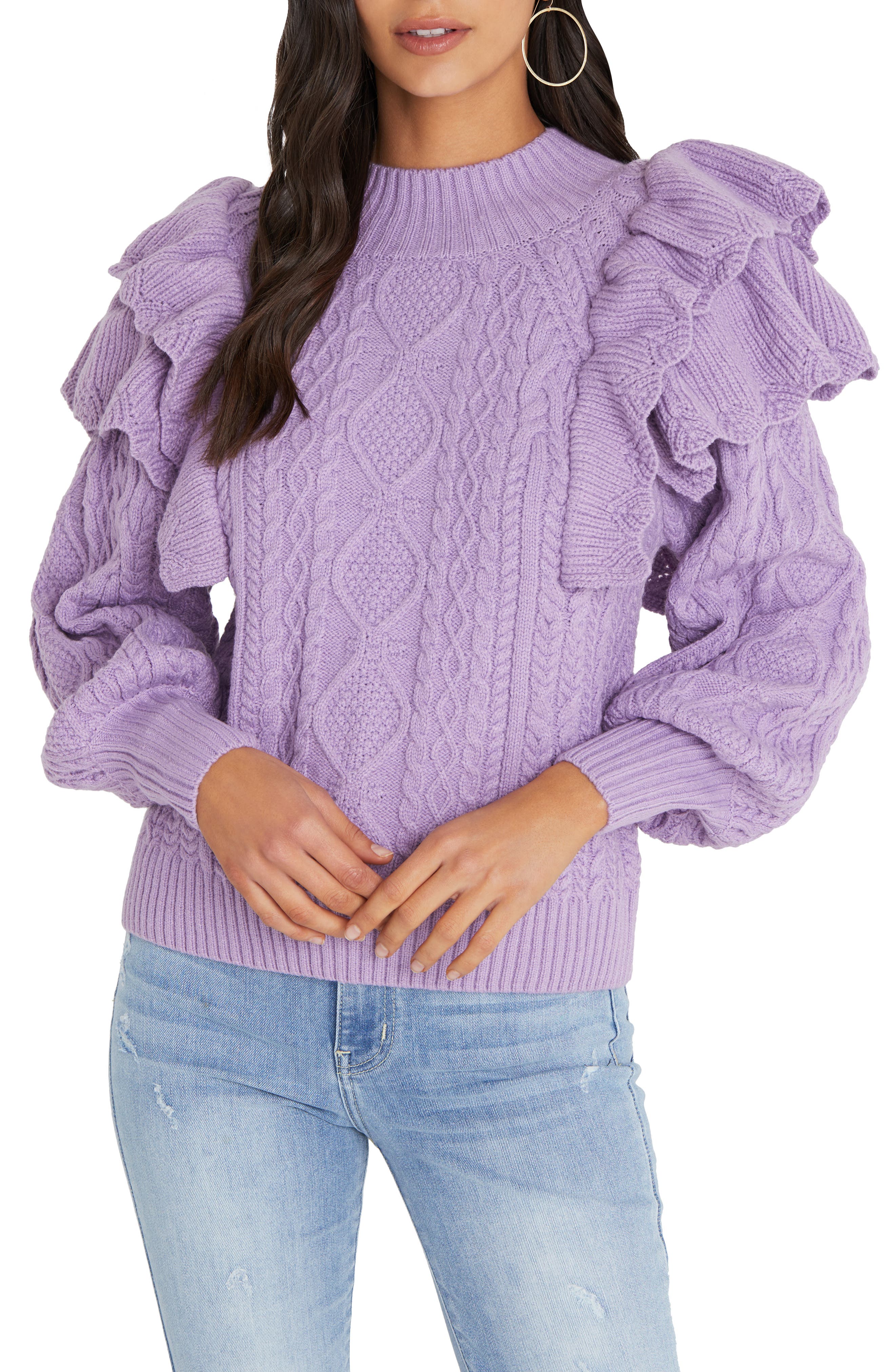 lilac color sweater