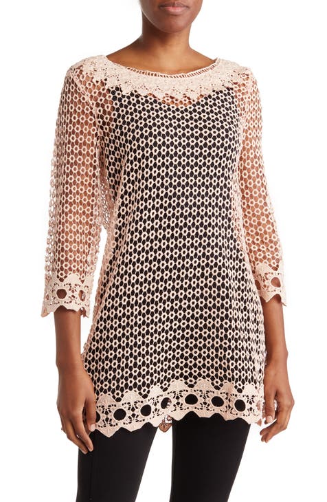 Forgotten Grace Shop by Occasion | Nordstrom Rack 人気を誇る MALION vintage CROCHET LACE TUNIQ チュニック