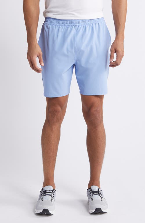 Performance Run Shorts in Blue Hydrangea