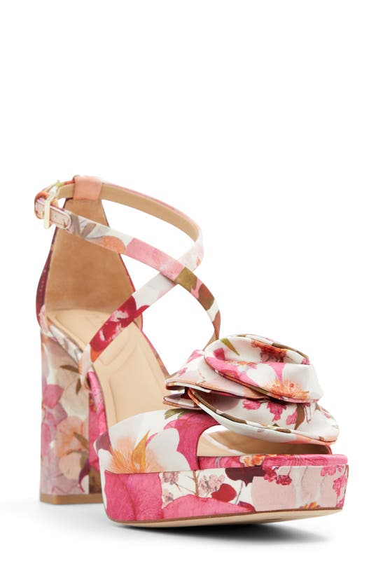 Shop Ted Baker Maddy Rose Platform Sandal In Bright Multi