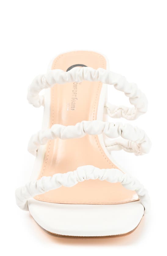 Journee Collection Women's Reagaan Sandals In White