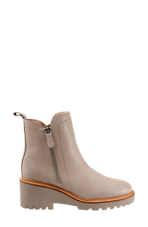 Eos Footwear Parson Lug Sole Bootie In Stone