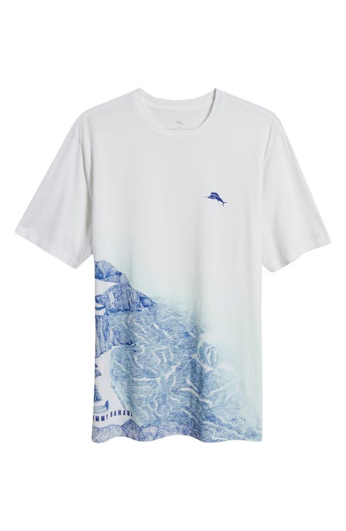 Shop Tommy Bahama Coastal Hideaway Graphic T-shirt In White