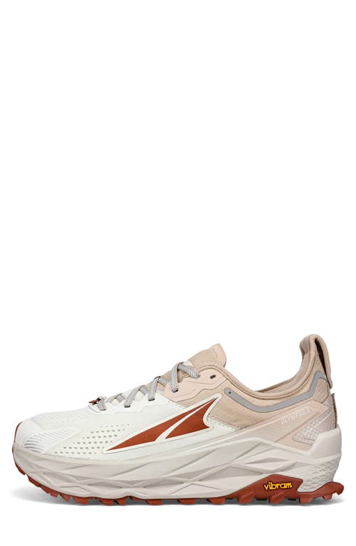Altra Olympus 5 Trail Running Shoe In Tan