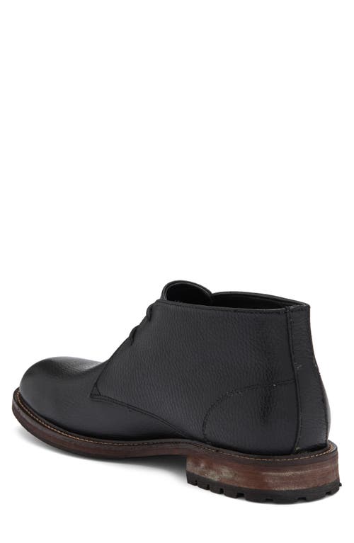 Shop Nordstrom Payton Mini Lug Pebbled Leather Chukka Boot In Black