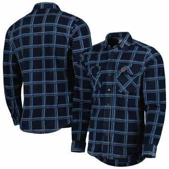 Chicago Blackhawks Wordmark Basic Flannel Shirt