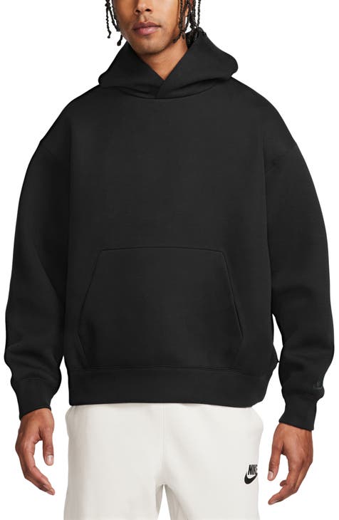 Black oversized hoodie mens best sale