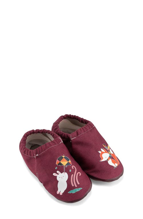 Hopfrög Kids Jack Rabbit Barefoot Bootie In Magenta