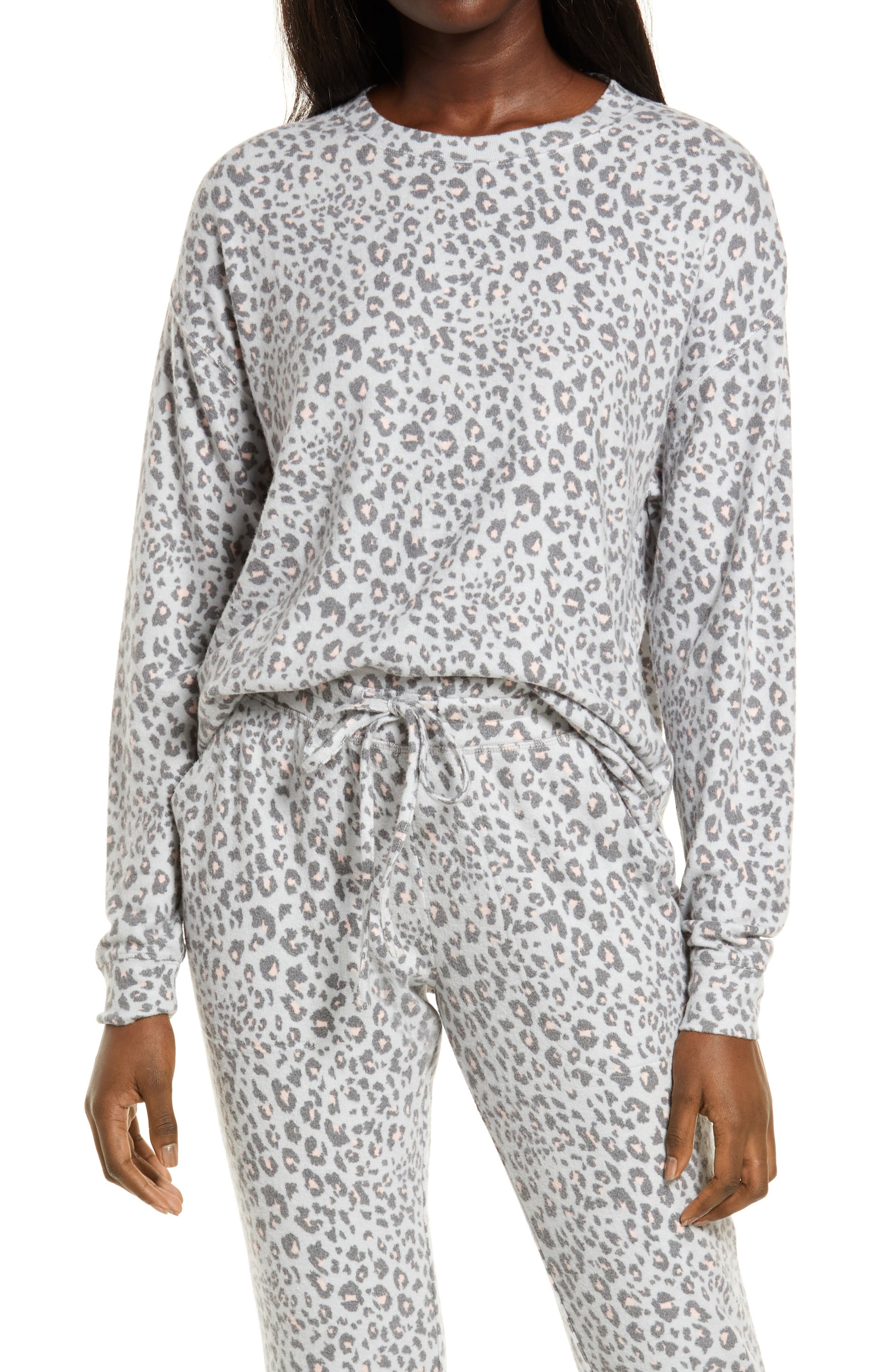 leopard print pjs