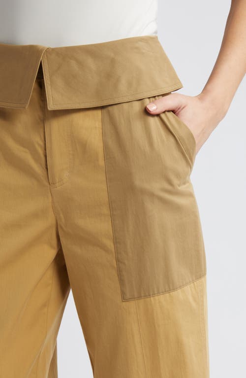 FRAME FRAME FOLDOVER CROP PANTS