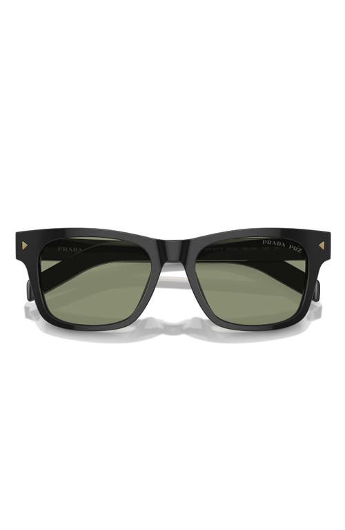Prada Man Sunglass Pr A17s In Black