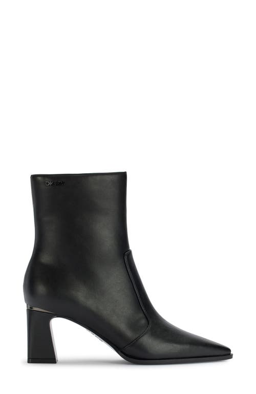 Dkny Sunny Pointed Toe Bootie In Black