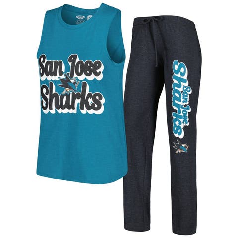 Concepts Sport Midnight Green/Heather Gray Philadelphia Eagles Big & Tall T-Shirt & Pajama Pants SLE Teal