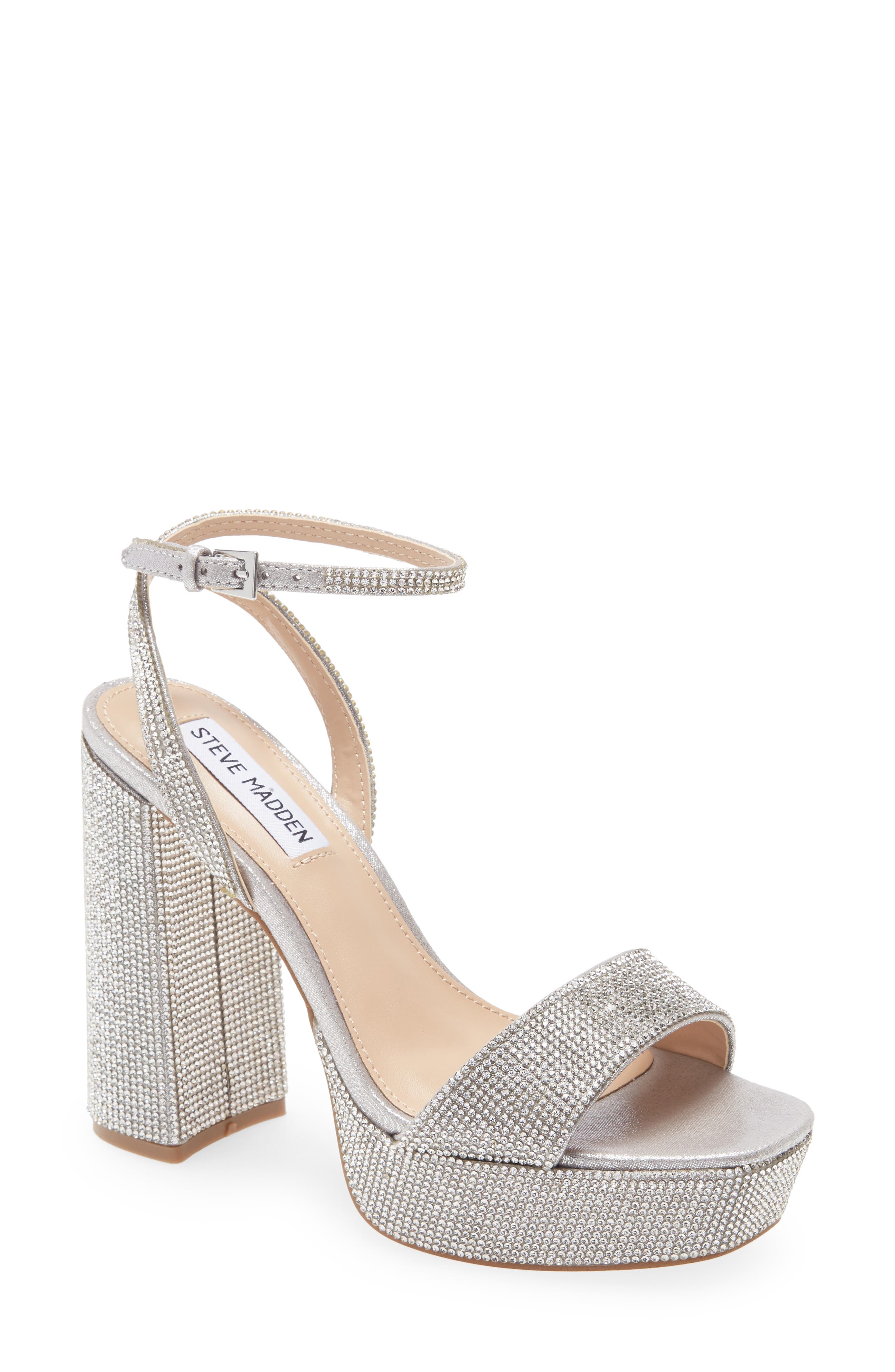 Buy > white heels steve madden > in stock