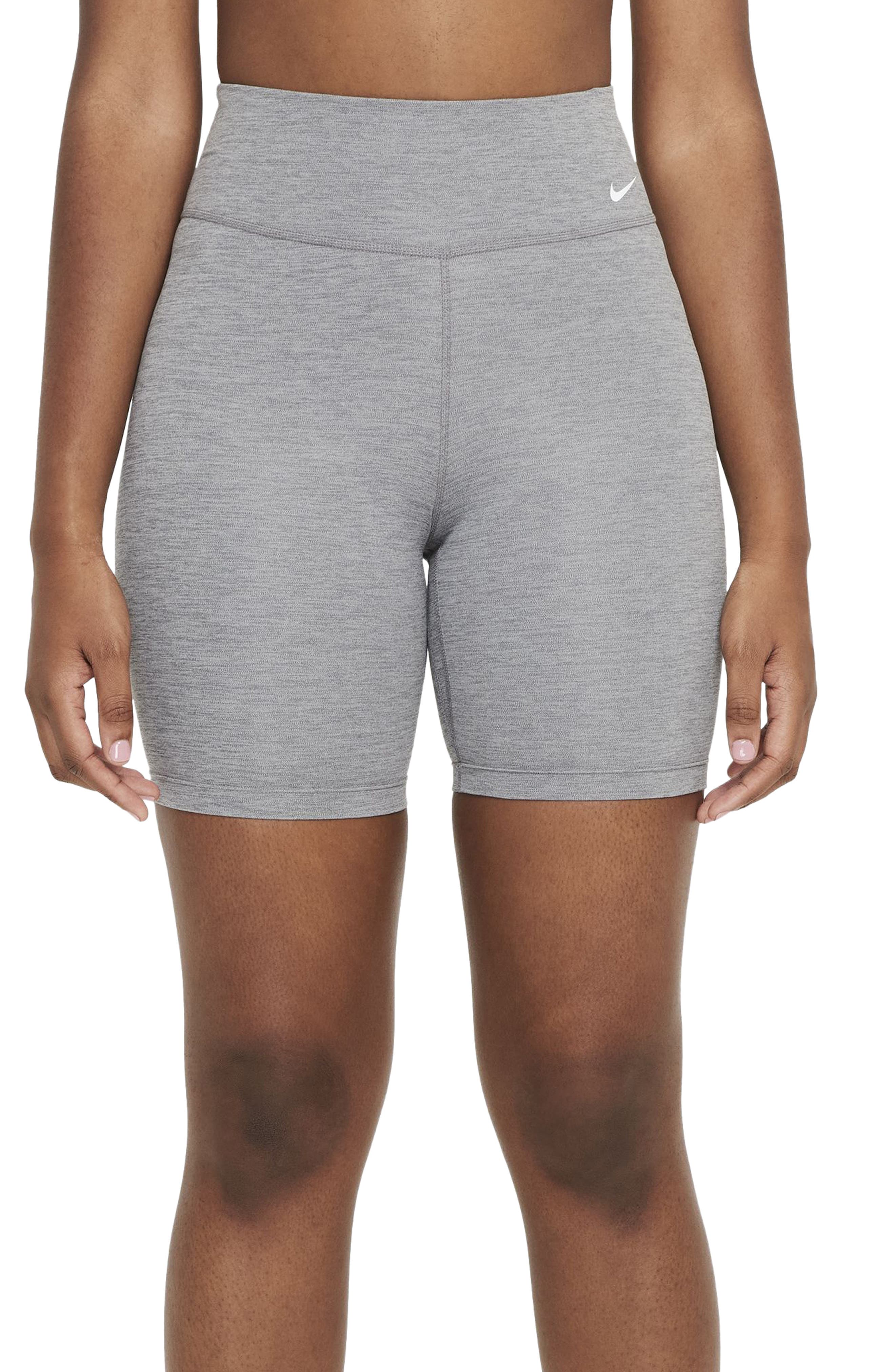 NA-KD Logo Print legging Shorts in Brown Womens Clothing Shorts Knee-length shorts and long shorts 