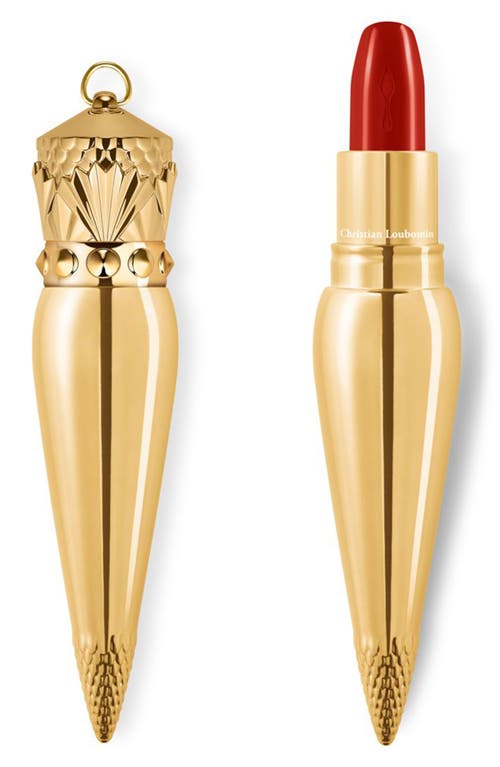 Christian Louboutin Rouge Louboutin Silky Satin Lipstick in Private Red 111 at Nordstrom