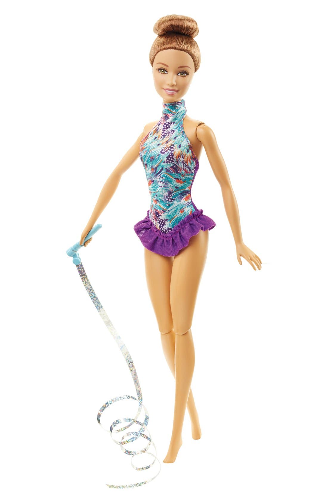 barbie ribbon gymnast doll