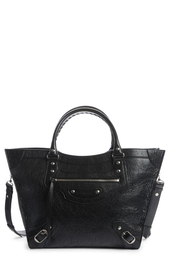 balenciaga city leather tote