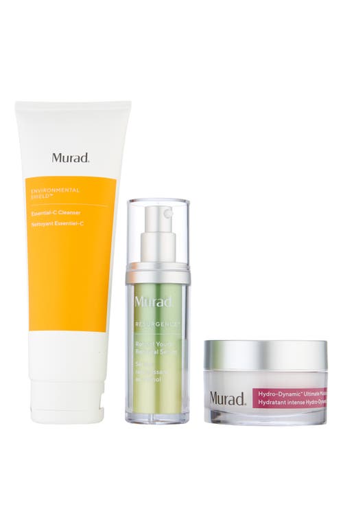 Murad ® Rejuvenate + Replenish With Healthy Skin Fundamentals Set $213 Value In White