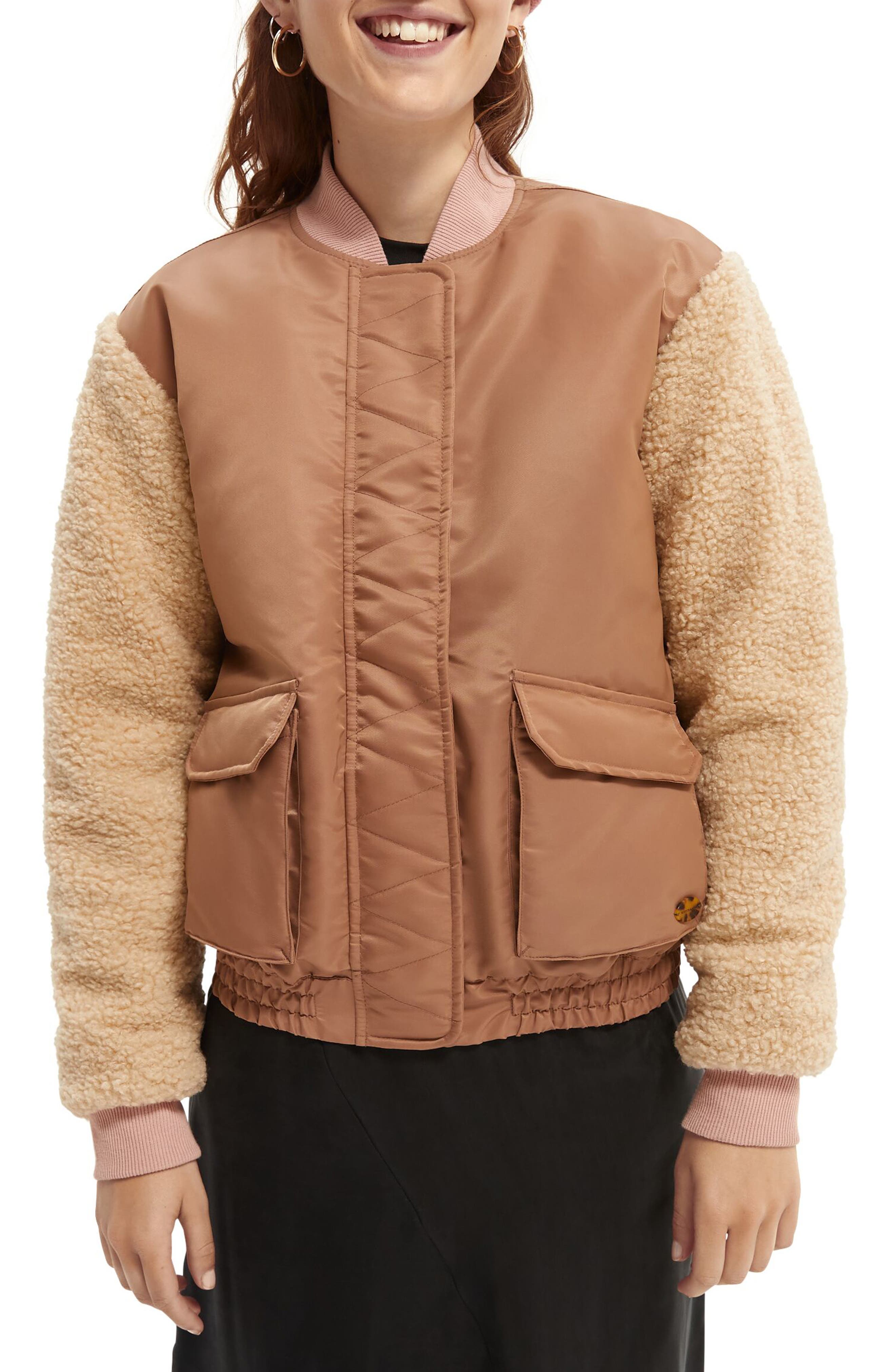 aera apparel teddy jacket