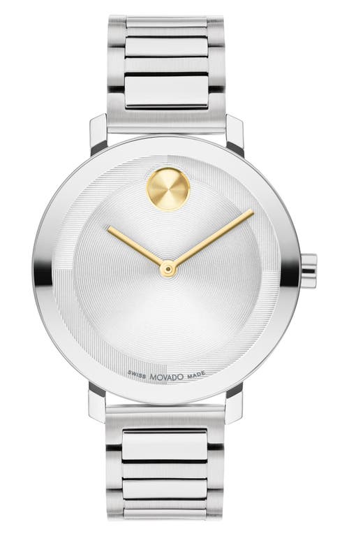 Movado Bold Evolution 2.0 Bracelet Watch in Silver at Nordstrom
