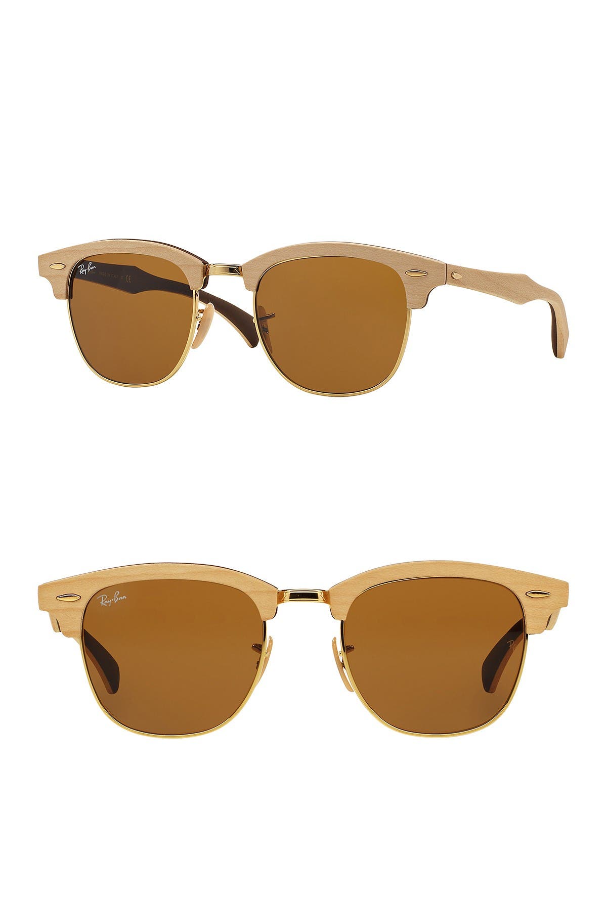 ray ban 51mm clubmaster