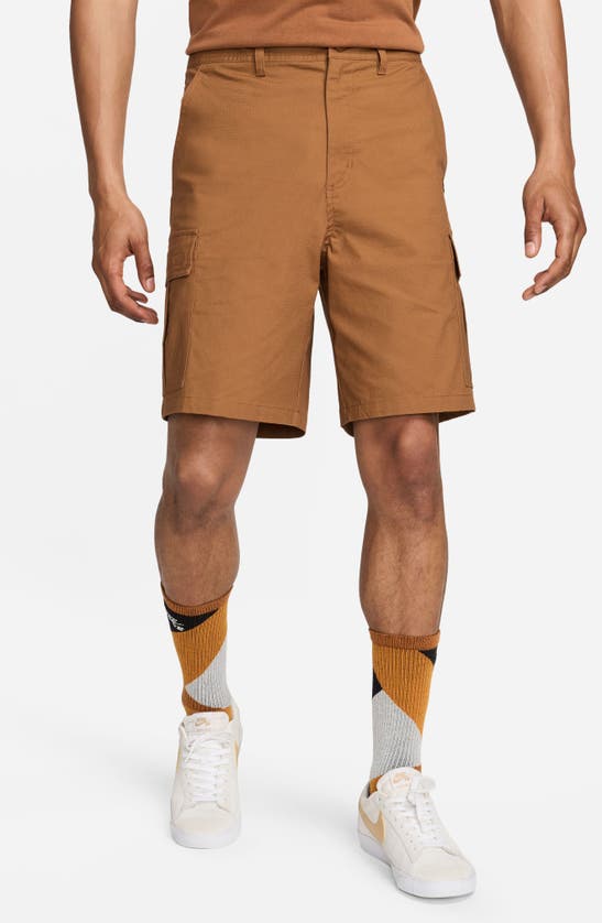 Shop Nike Club Cargo Shorts In Light British Tan