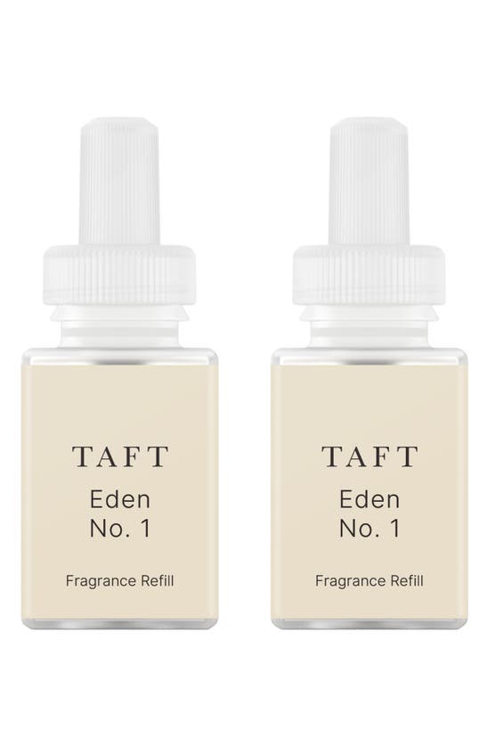 Pura X Taft Eden No. 1 2-pack Diffuser Fragrance Refills In White