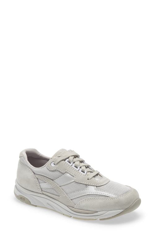 Tour Mesh Sneaker in Dust Leather